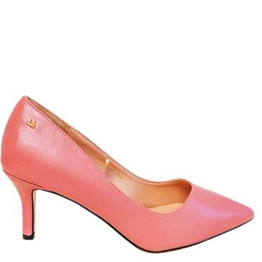 UNA HEALY WOMENS POINT TOE COURT SHOE - DUSKY